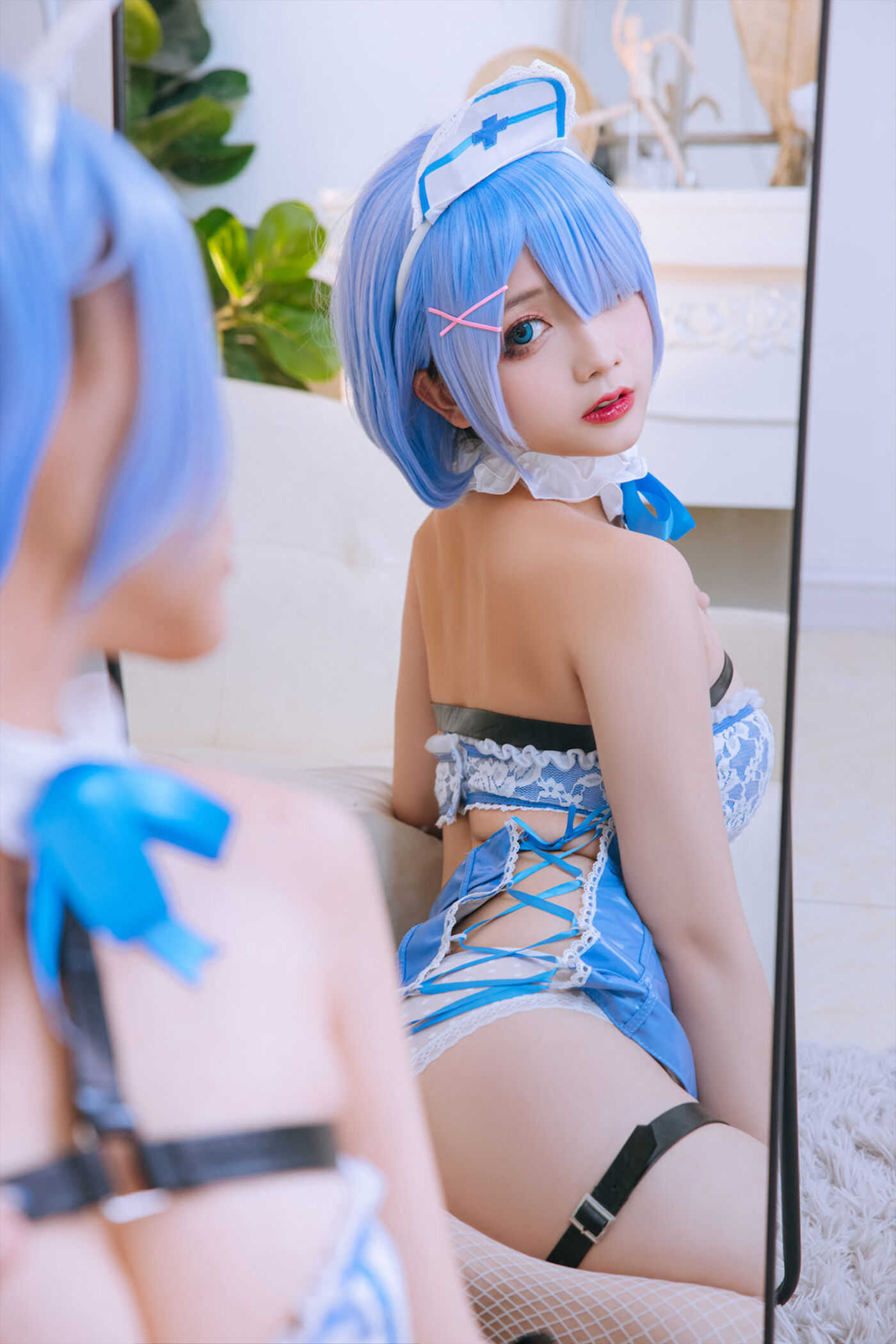 日奈娇 NO.041 蕾姆蓝色护士[86P]插图9